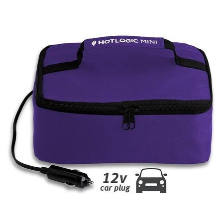 HOTLOGIC HotLogic 16801045-PUR Portable Personal 12V Mini Oven; Purple 16801045-PUR